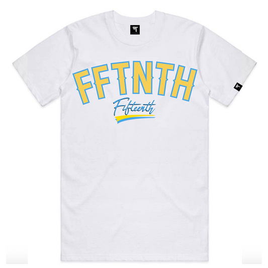 White FFTNTH Tee